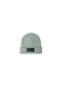 Heavy Knit Patch Beanie HG