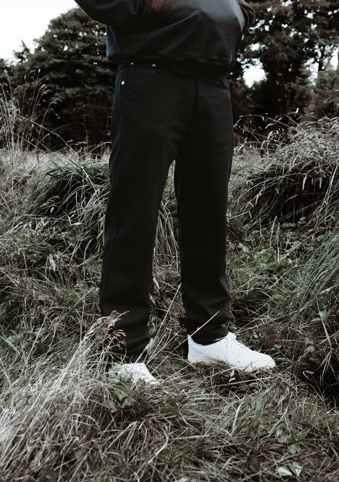 Làm lại màu đen denim