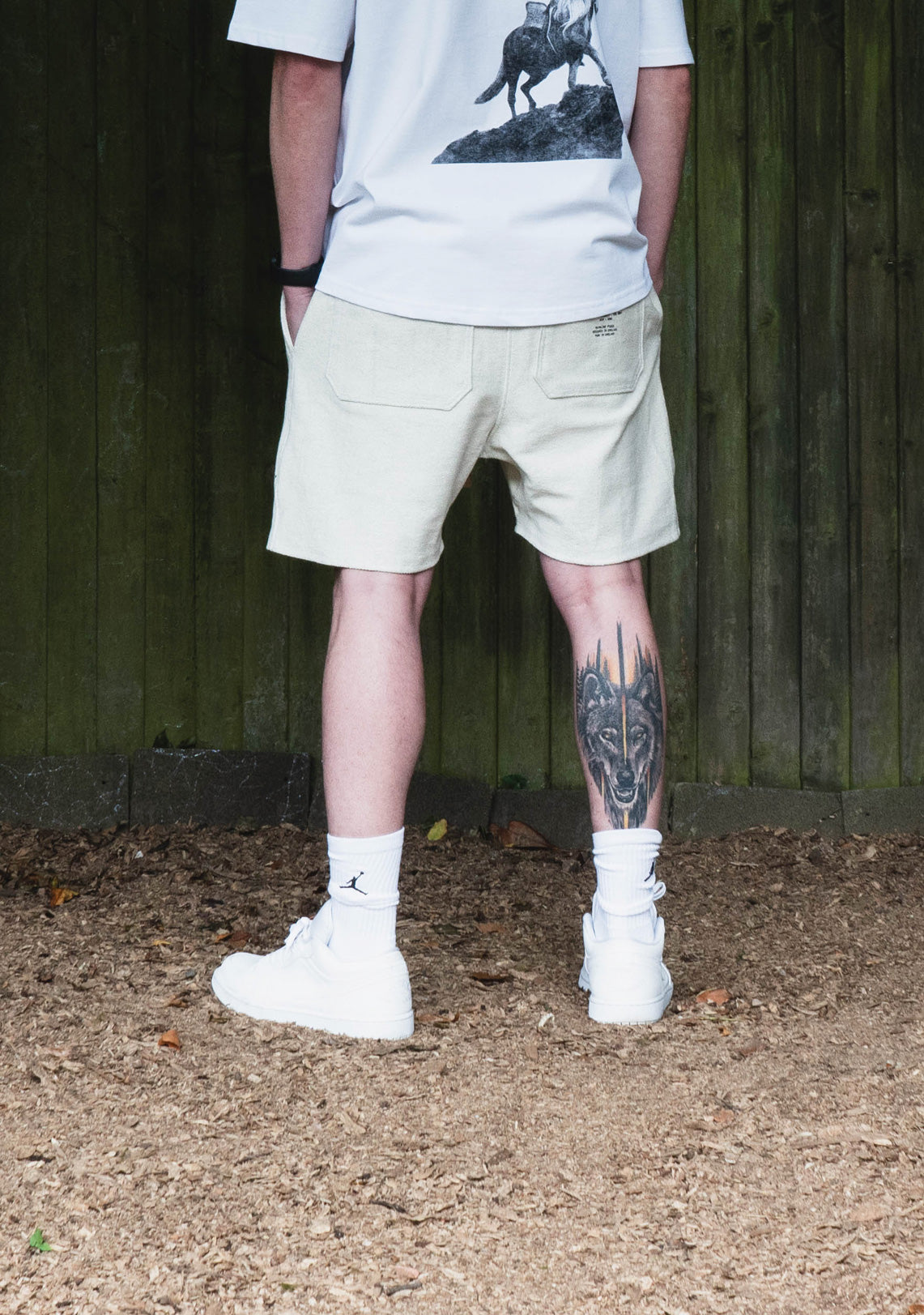 RW Shorts Dusty Cream