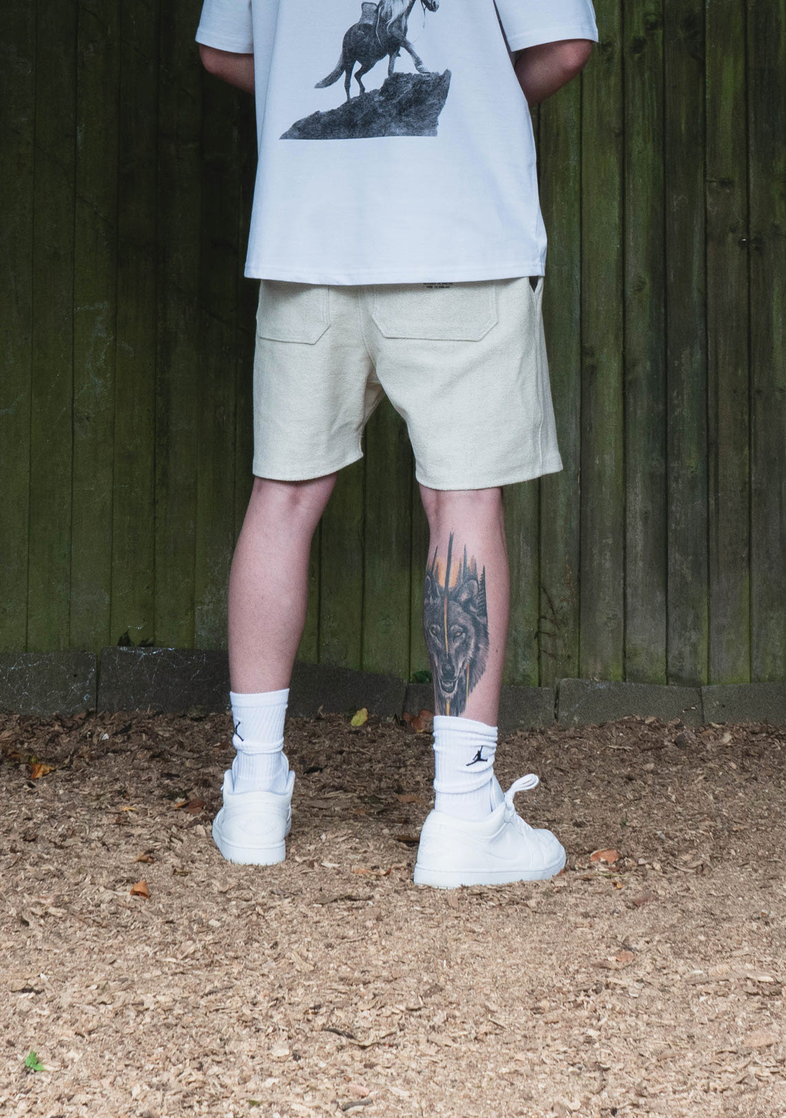 RW Shorts Dusty Cream
