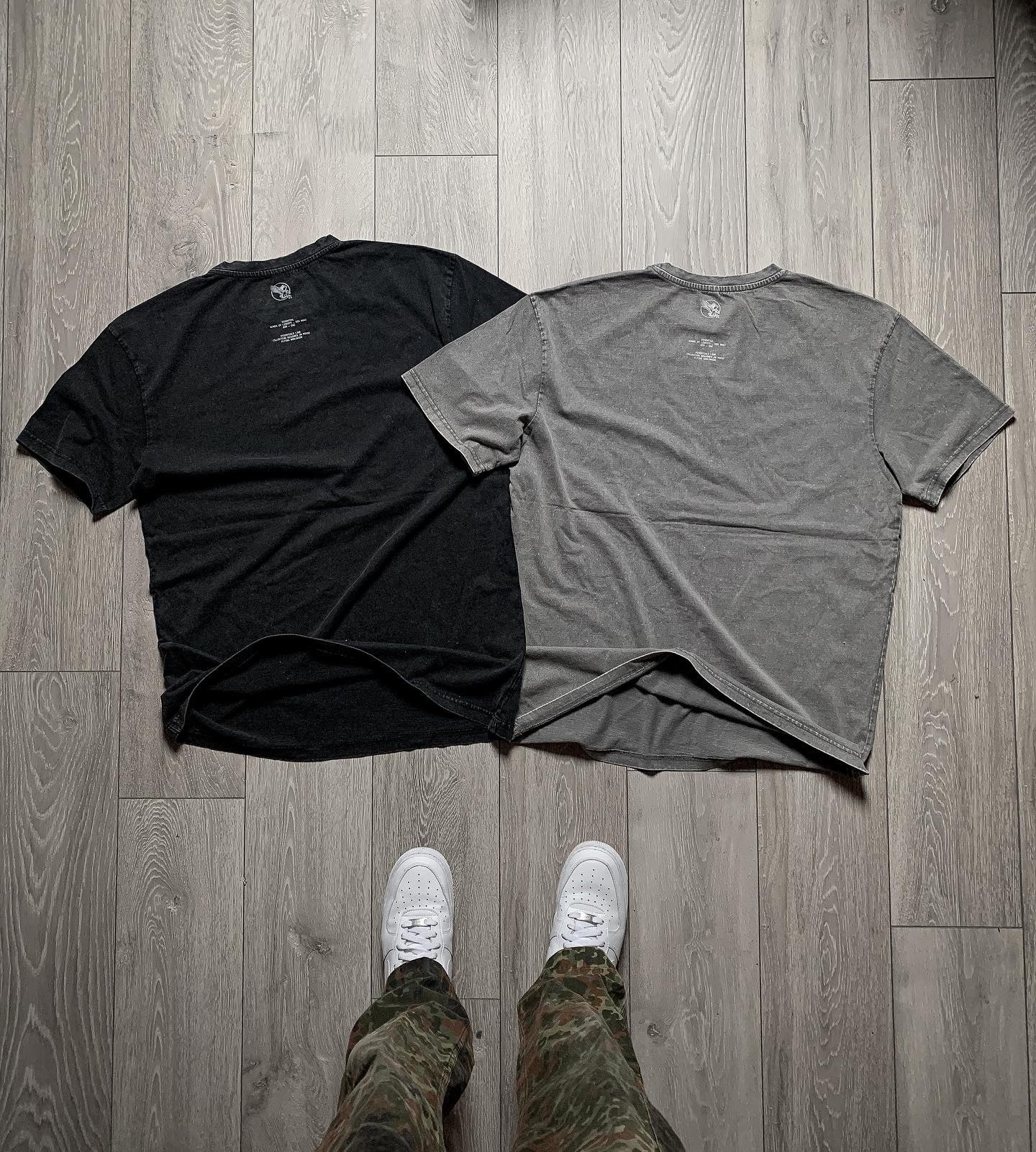 Acid Wash Essential T-Shirts - Wings Of Liberty Clothing