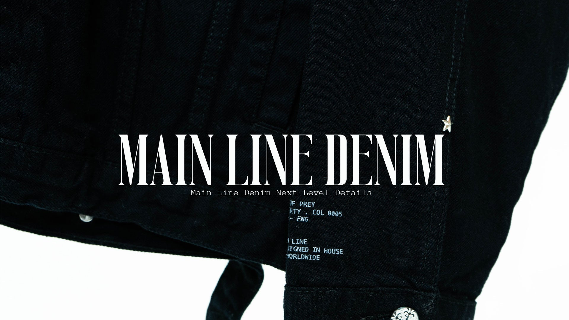 All New Main Line Denim - Wings Of Liberty Clothing