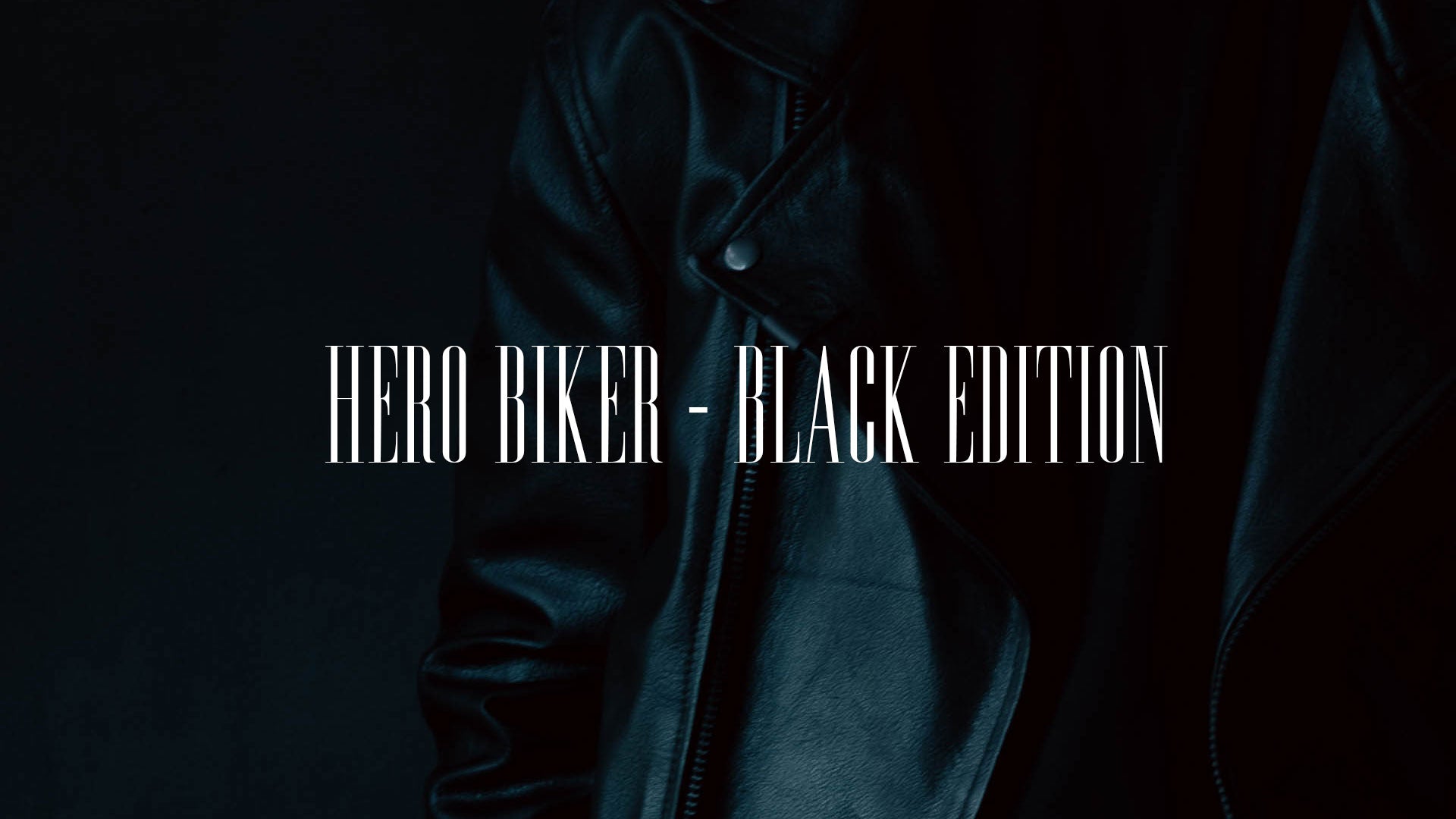 Hero Biker - Black Edition previews - Wings Of Liberty Clothing
