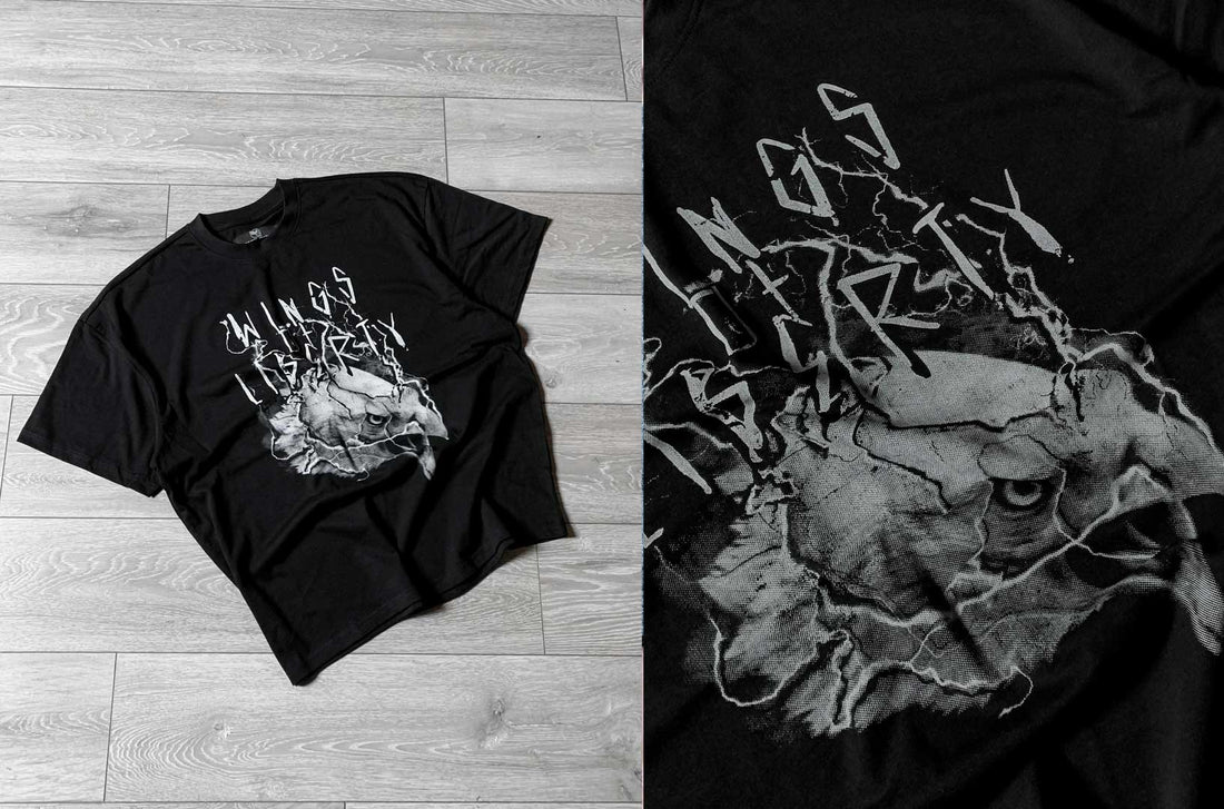 Storm Eagle T-Shirt - Re Print - Wings Of Liberty Clothing