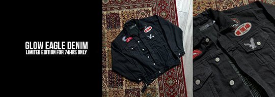 The Bird of Prey - Glow Eagle Limited Edition Denim - Wings Of Liberty Clothing