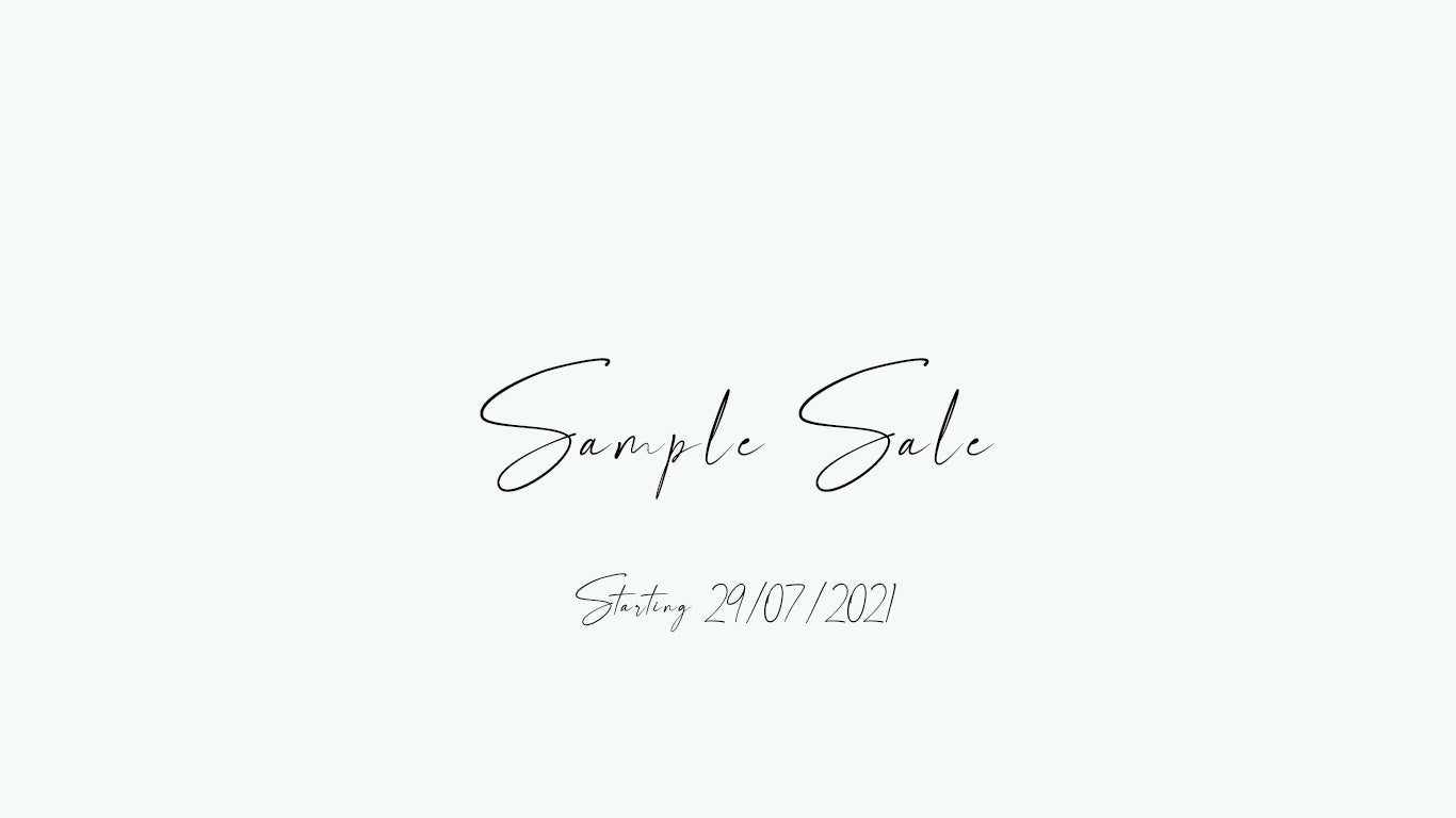 The First Summer Sample Sale - Wings Of Liberty Clothing