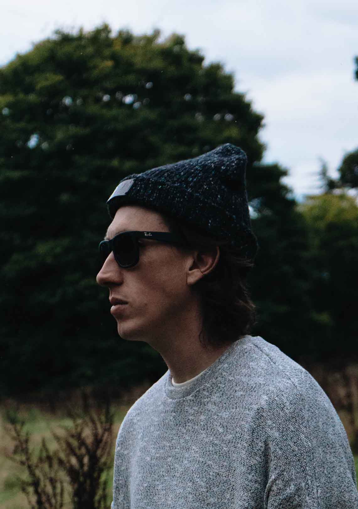 Eagle Beanie - Black Haze