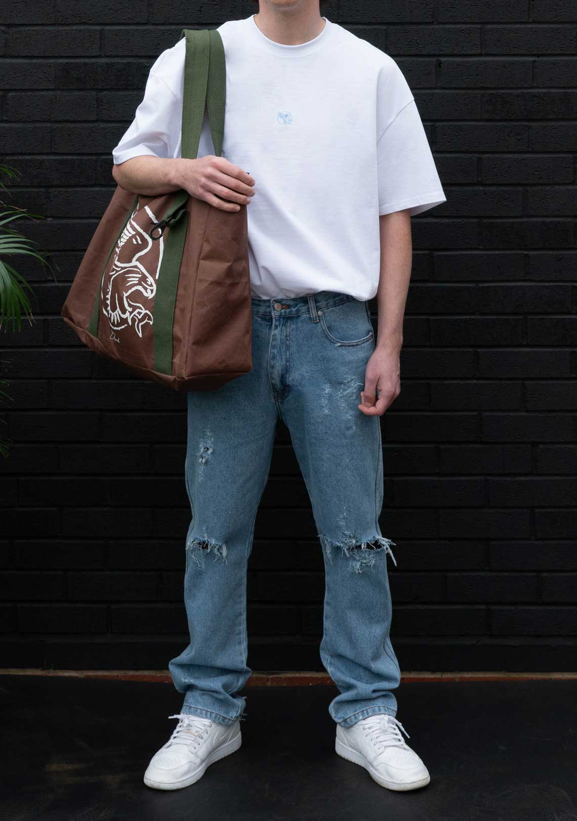 Distressed Denim Acid Wash