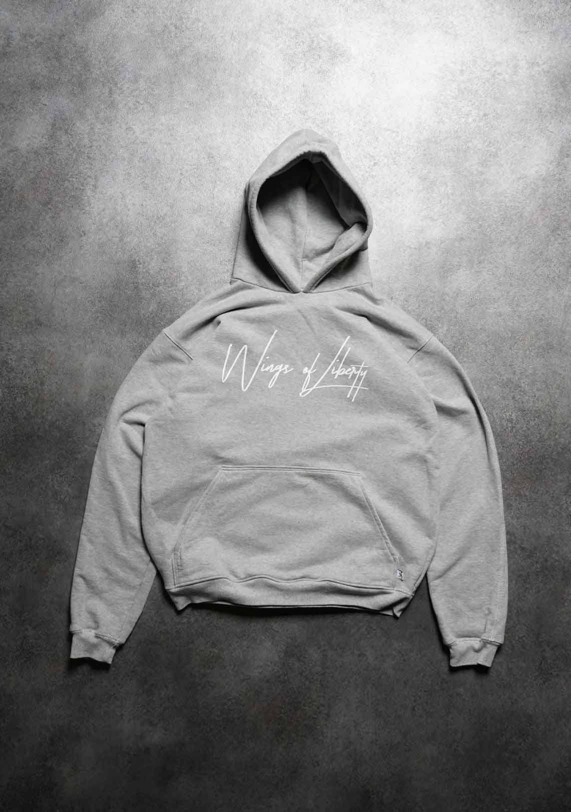 Signature Hoodie Grey Sample 5