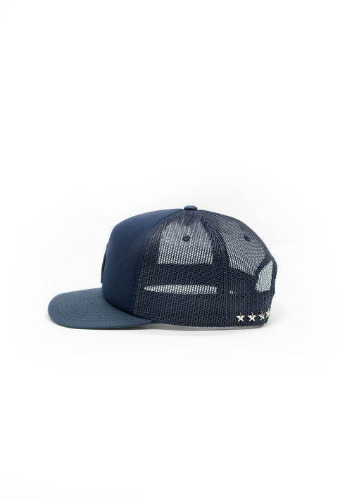 Shield Trucker Cap - Navy