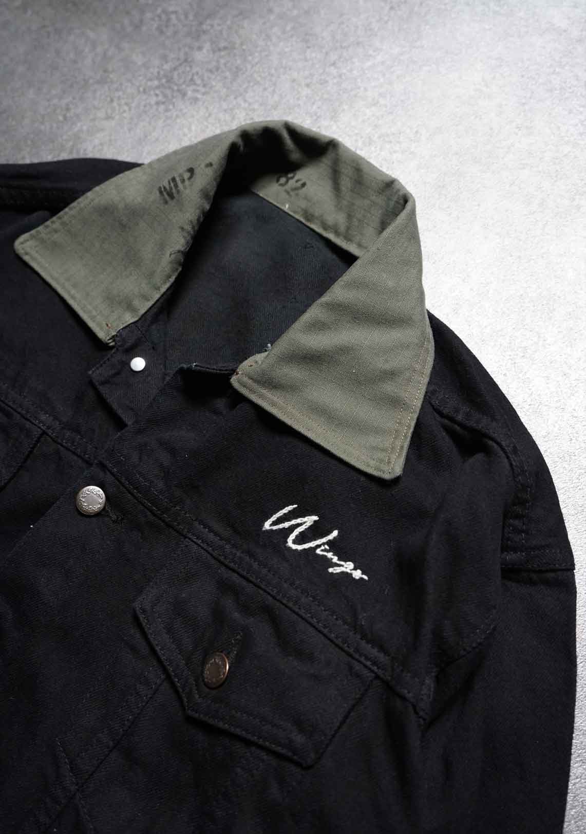 Sample Denim - Collared Black