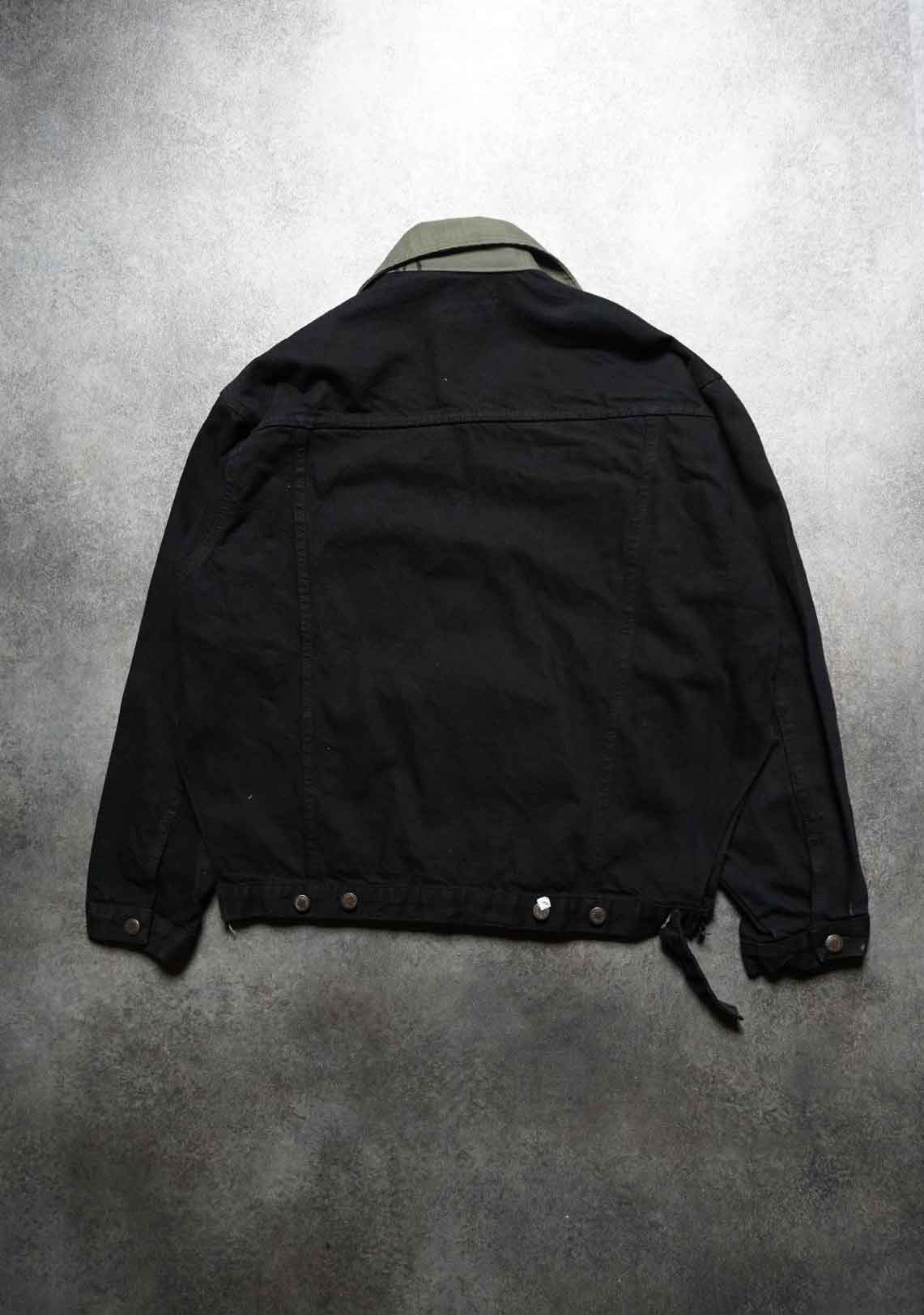 Sample Denim - Collared Black