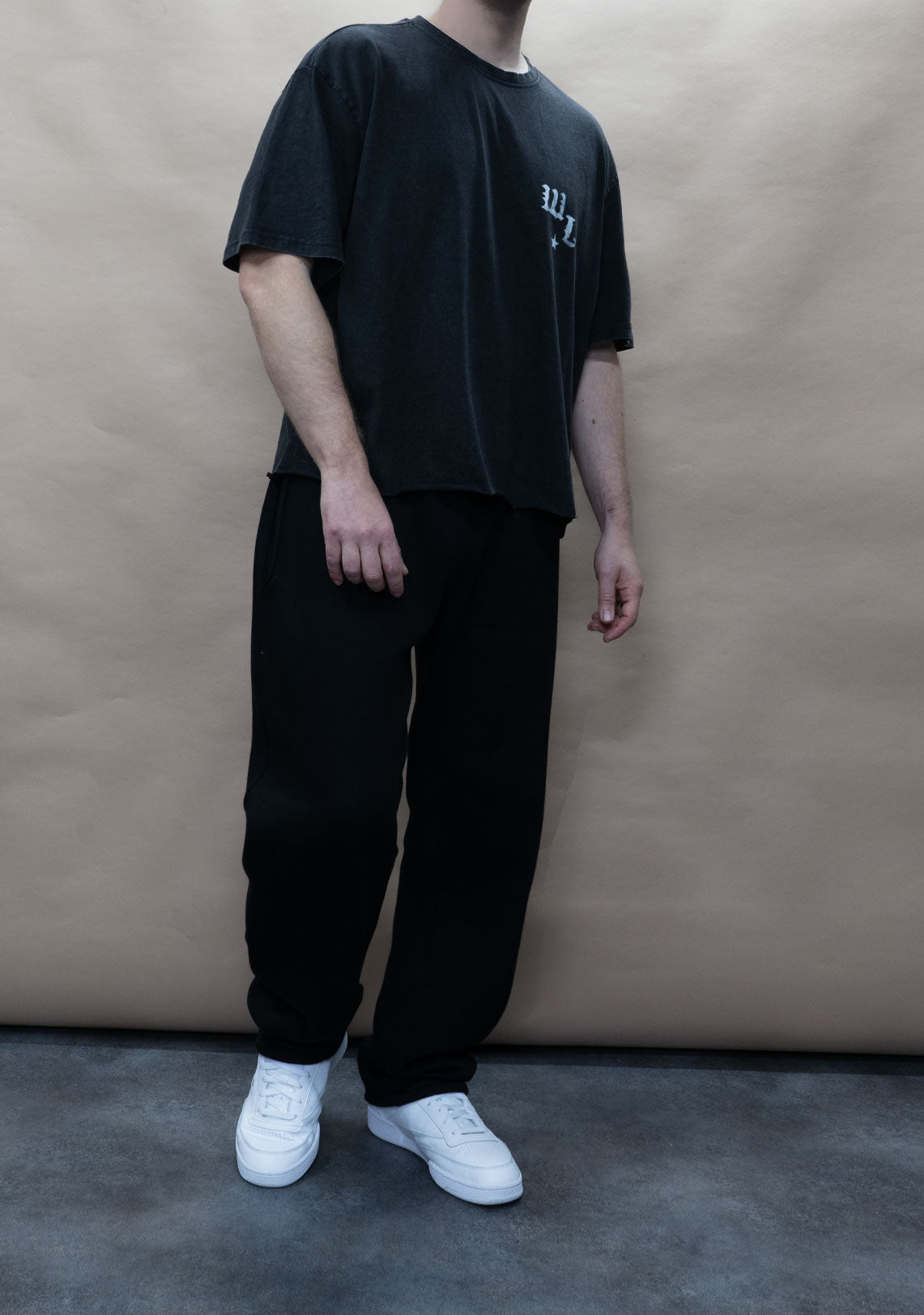 WL Club T-Shirt Washed Black