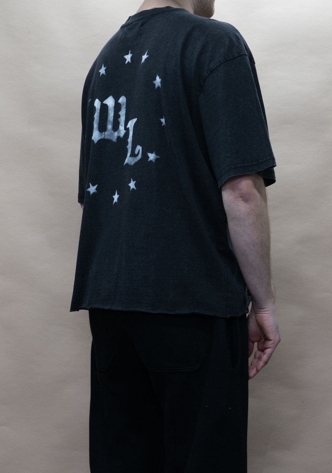 WL Club T-Shirt Washed Black