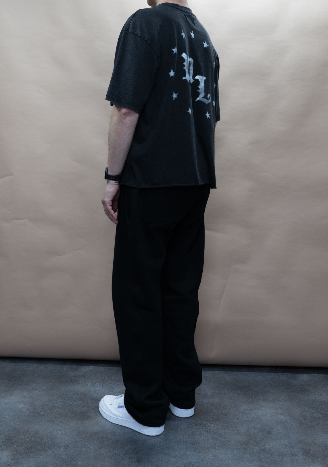 WL Club T-Shirt Washed Black