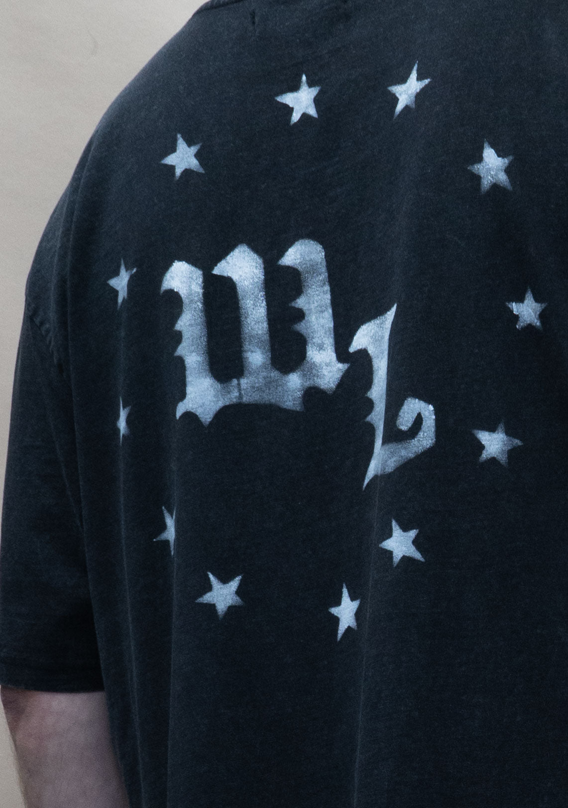 WL Club T-Shirt Washed Black