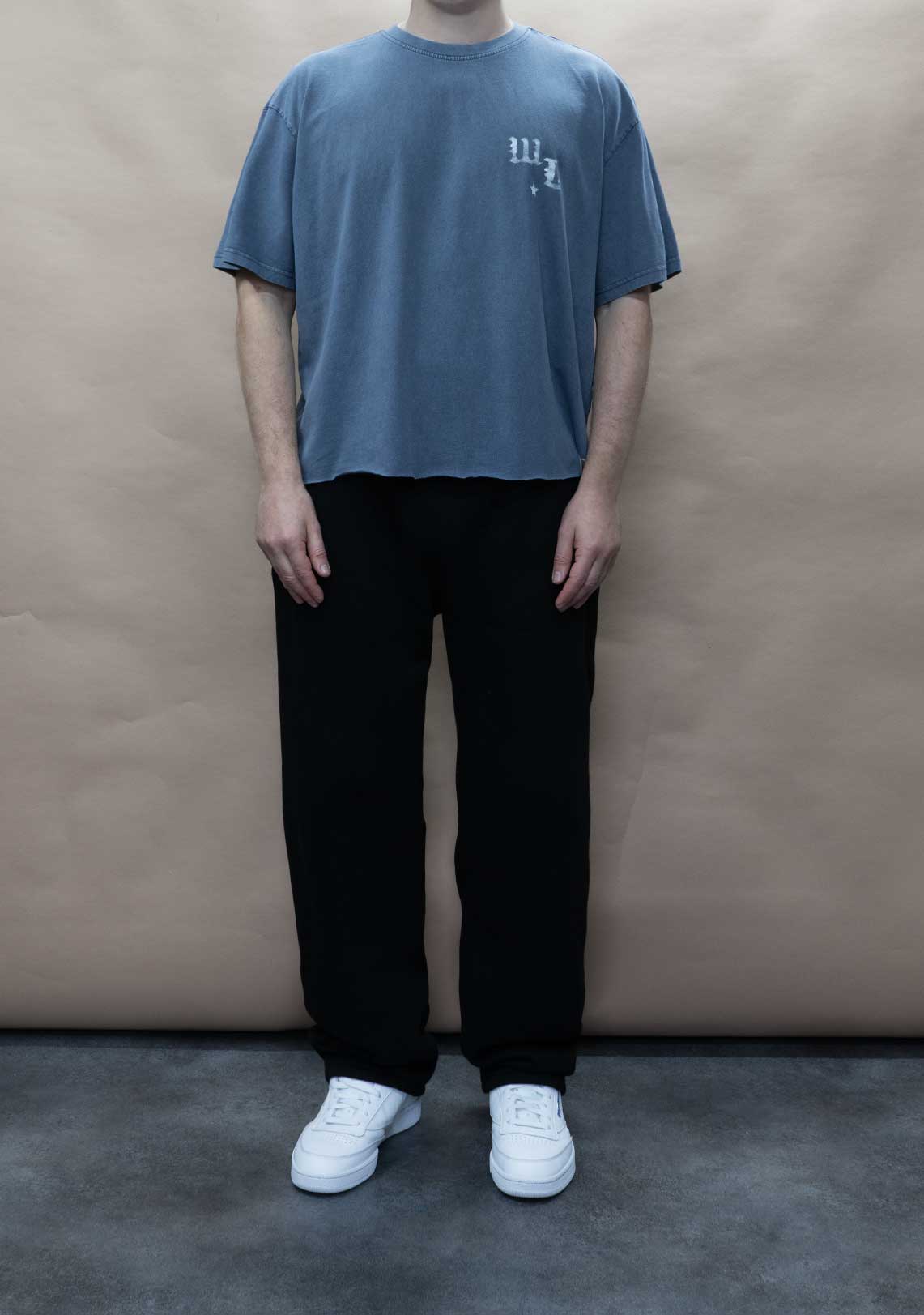 WL Club T-Shirt Washed Dark Blue