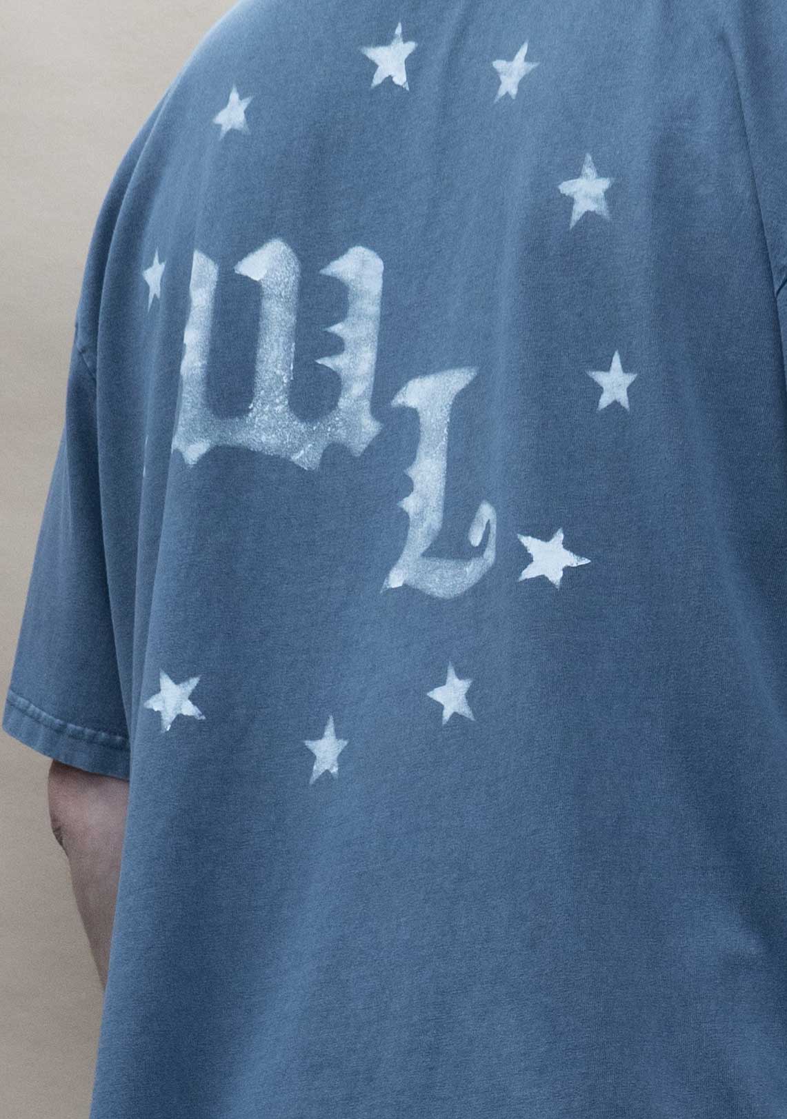 WL Club T-Shirt Washed Dark Blue