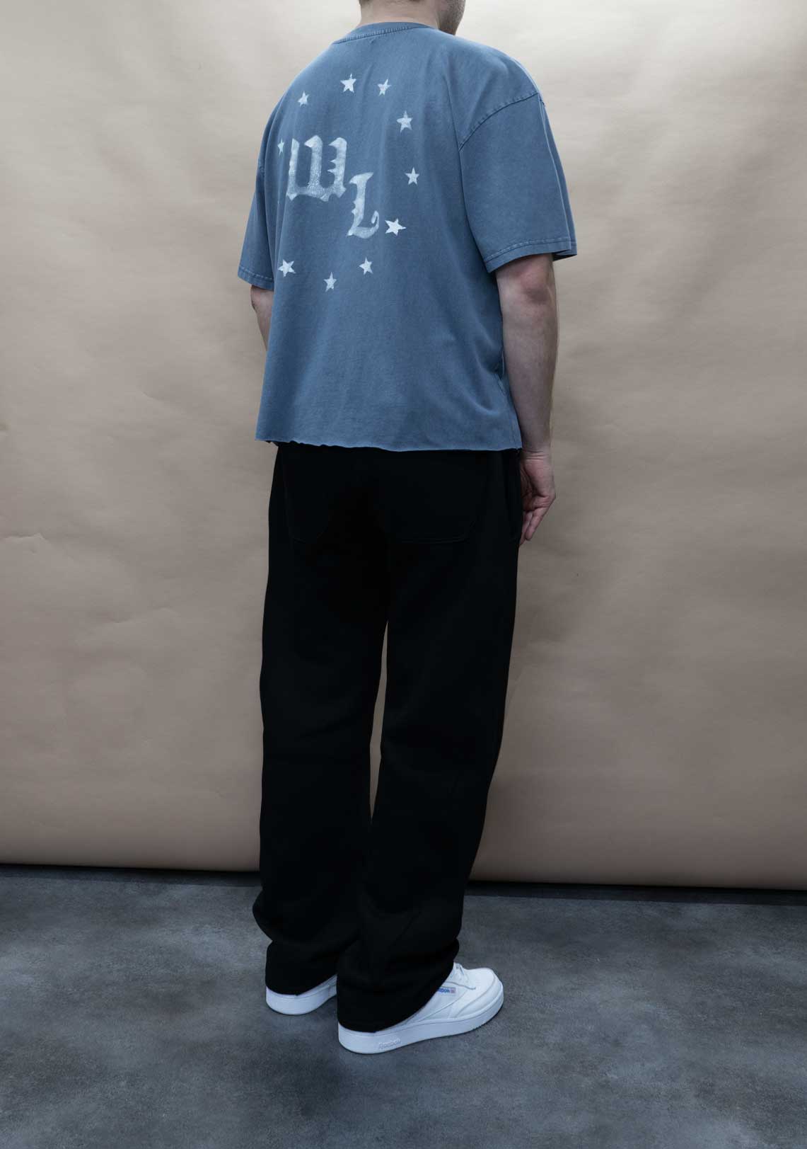 WL Club T-Shirt Washed Dark Blue