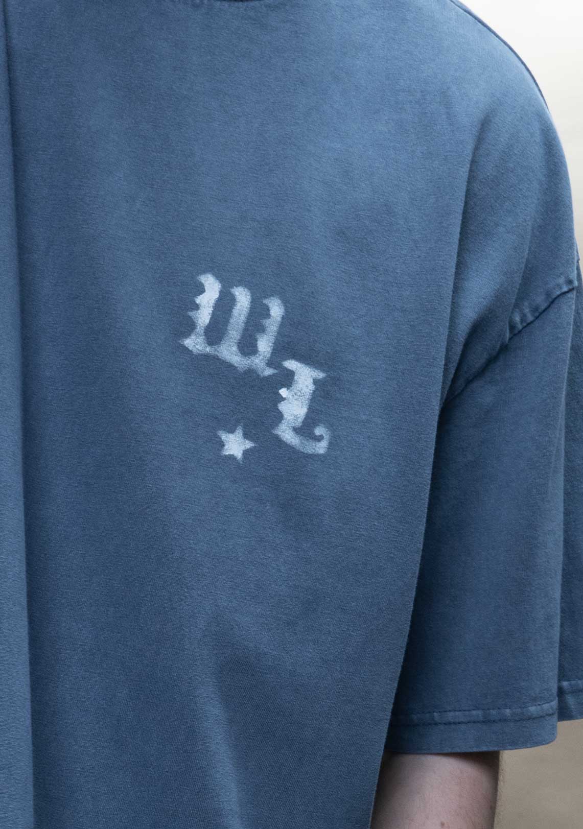 WL Club T-Shirt Washed Dark Blue