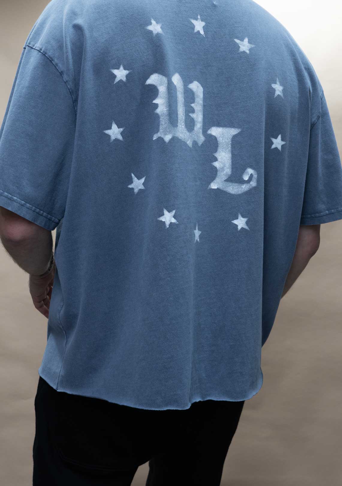 WL Club T-Shirt Washed Dark Blue