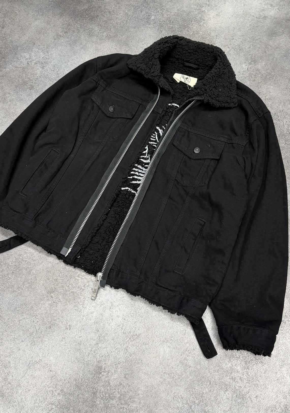 Sample Denim - Sherpa Zip up