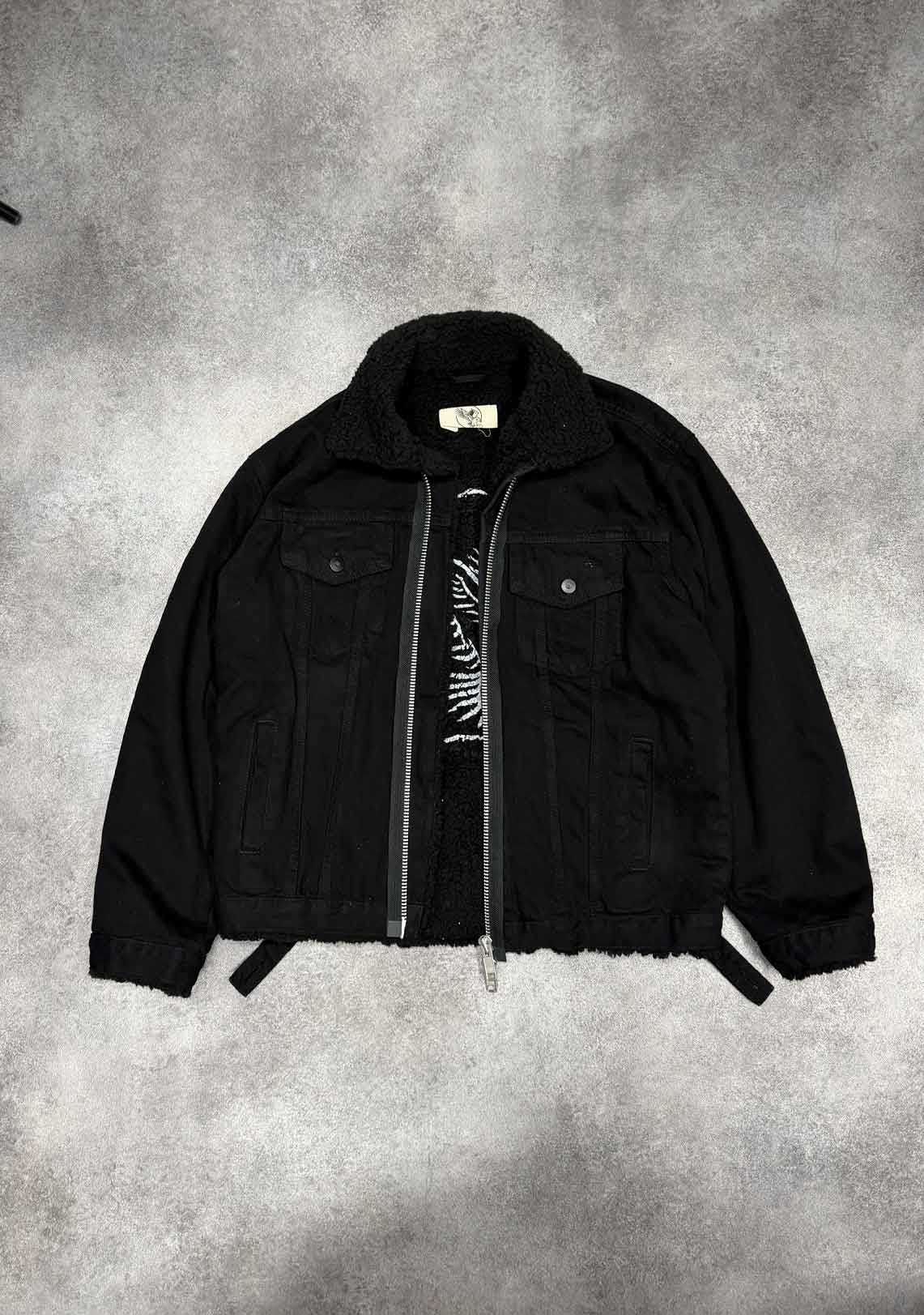 Sample Denim - Sherpa Zip up