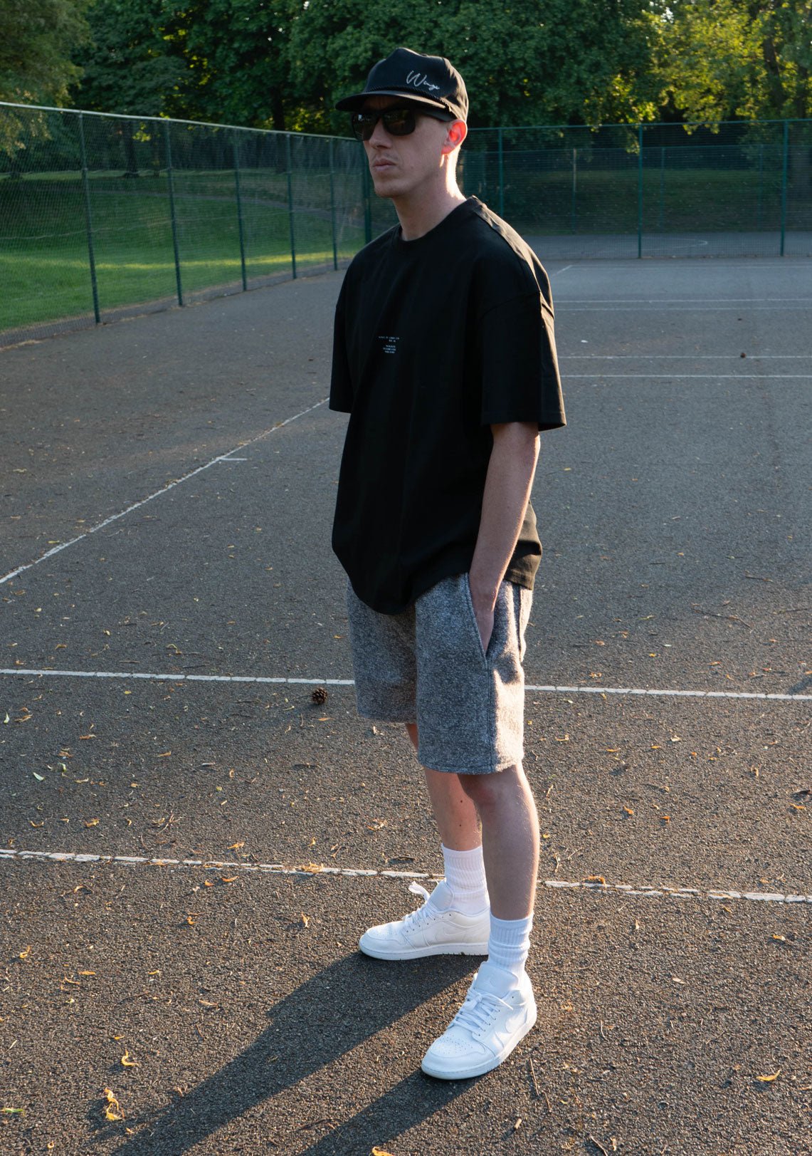 Detailed T-Shirt - Black - Wings Of Liberty Clothing