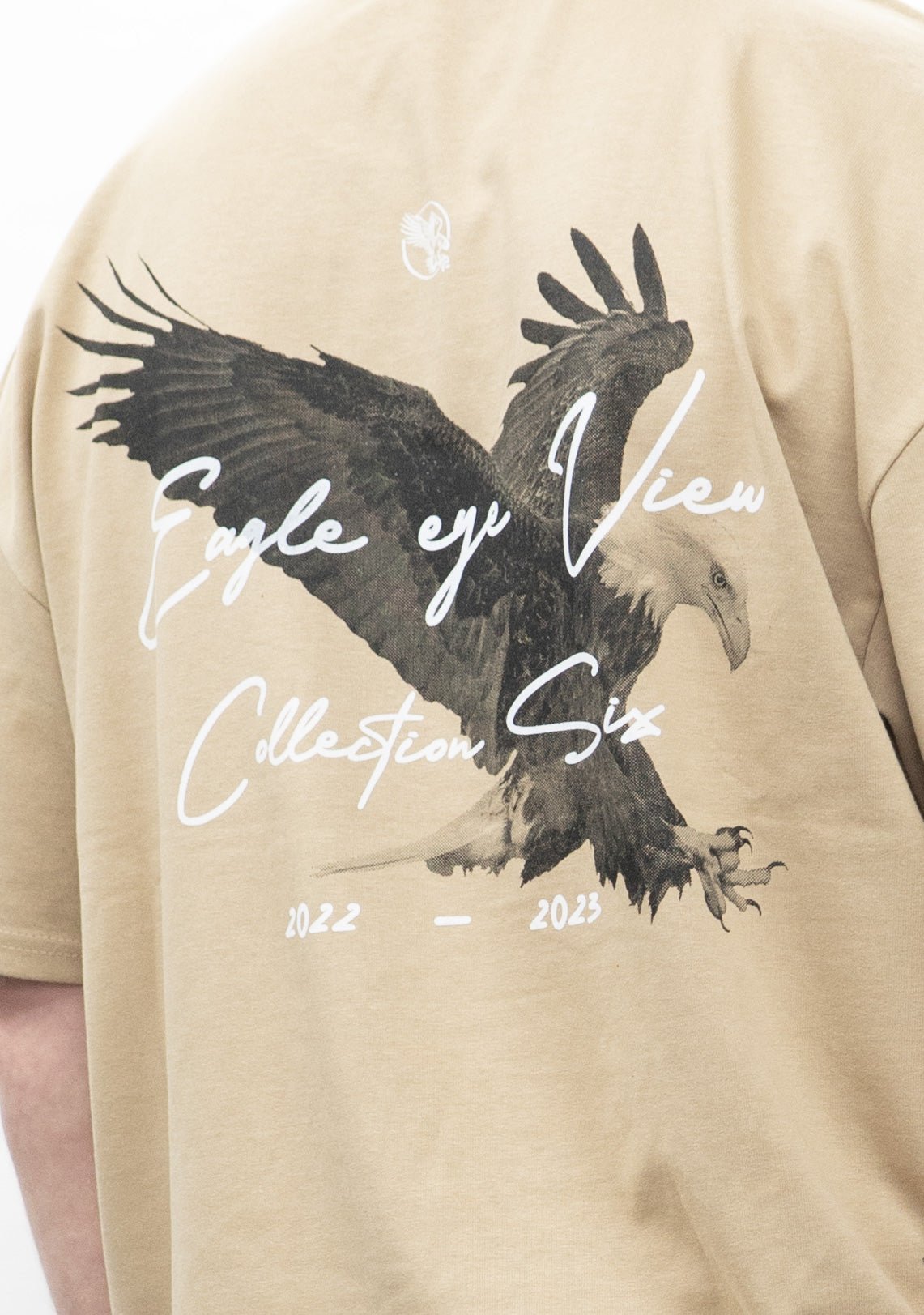 Eagle Eye View T-Shirt Dark Sand - Wings Of Liberty Clothing