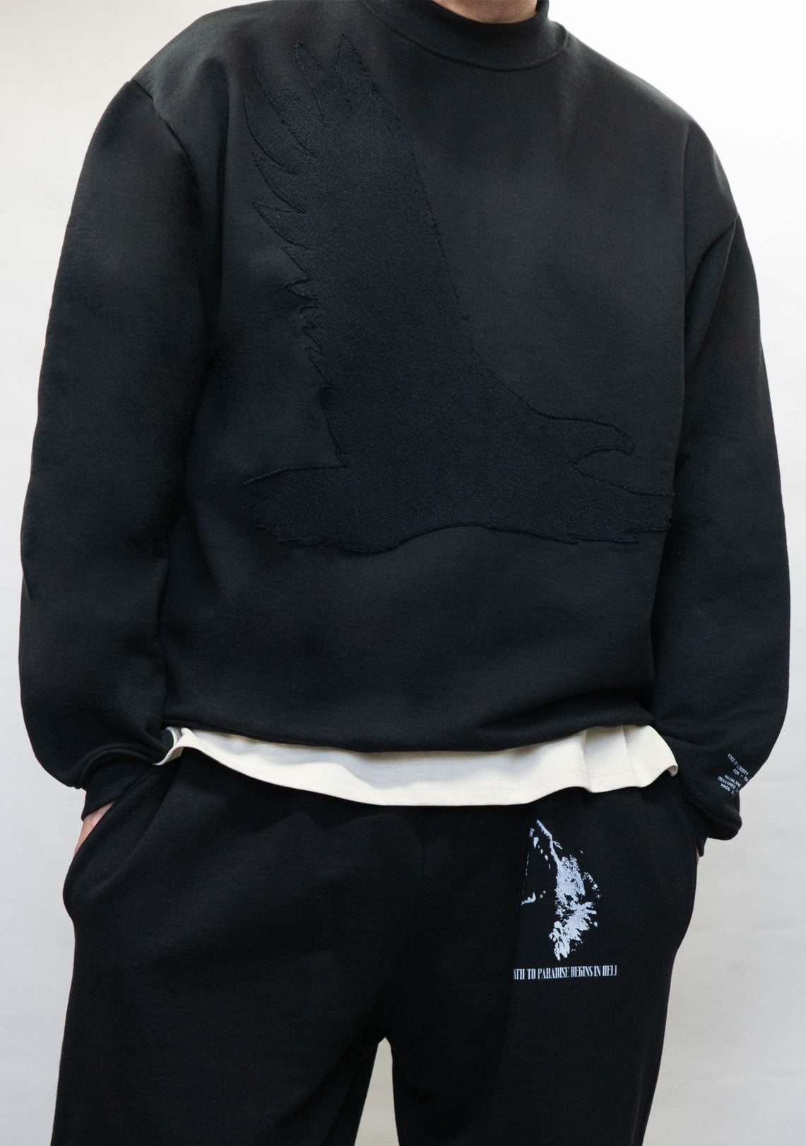 Eagle Mock Neck Sweatshirt - Wings Of Liberty Clothing