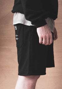Essential Shorts Black - Wings Of Liberty Clothing