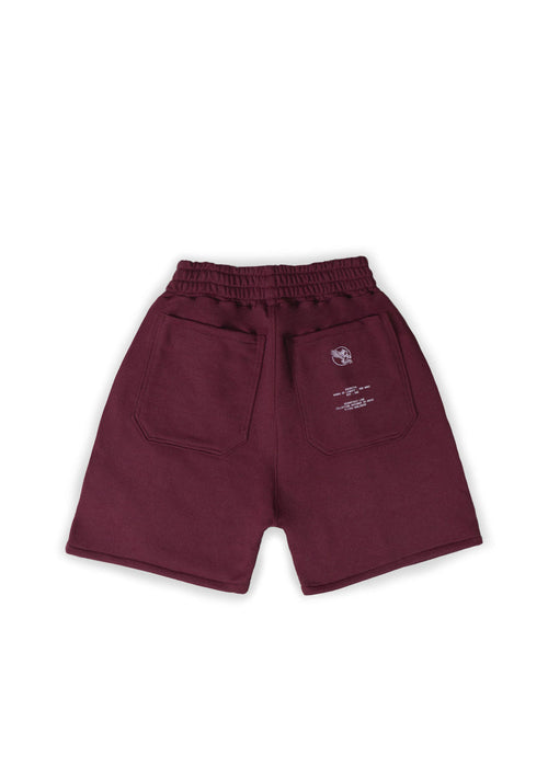 Essential Shorts Burgundy - Wings Of Liberty Clothing
