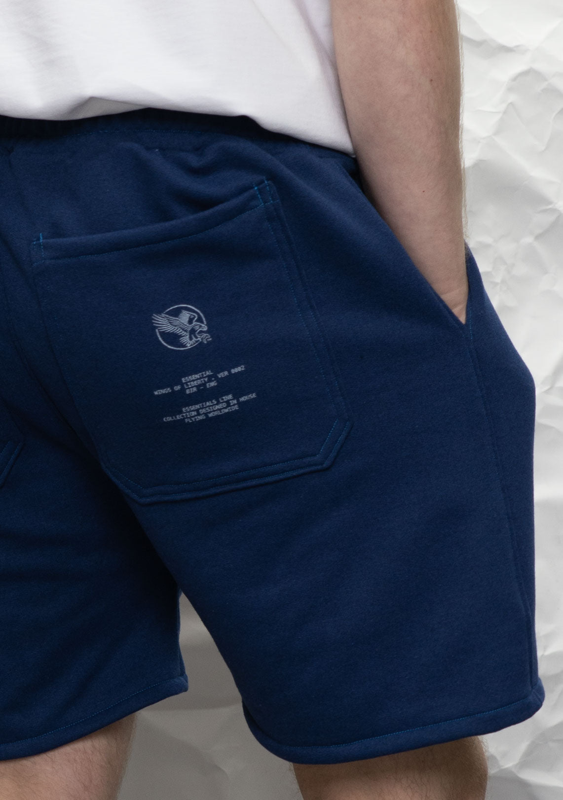 Essential Shorts Cobalt Blue - Wings Of Liberty Clothing