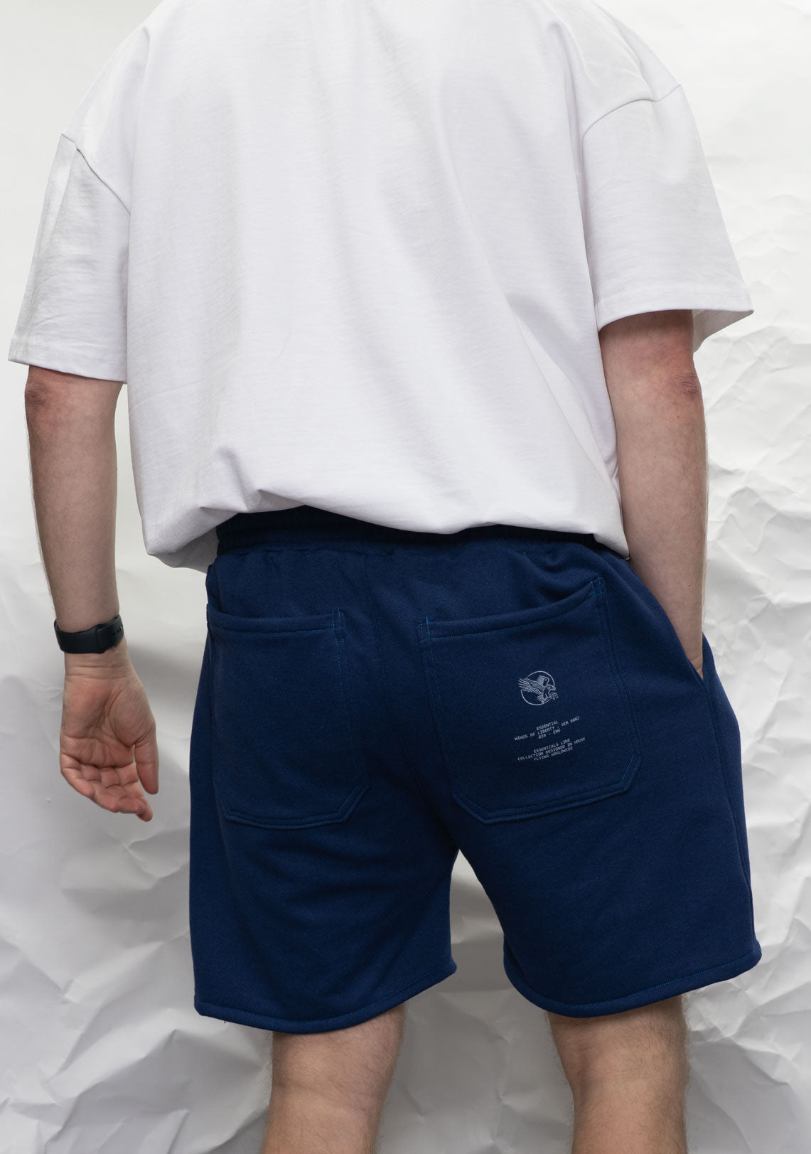 Essential Shorts Cobalt Blue - Wings Of Liberty Clothing