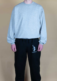Essential Sweatshirt Wolf Grey - Wings Of Liberty Clothing