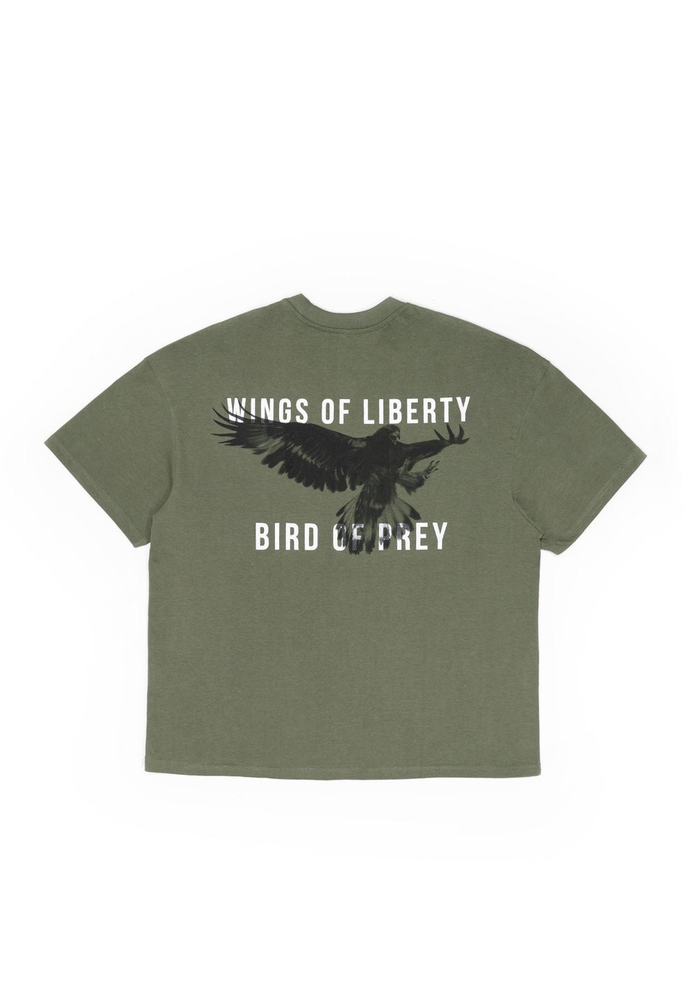 Hawk T-Shirt Khaki - Wings Of Liberty Clothing