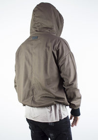 HEAVY DUTY HOODED JACKET ESPRESSO - Wings Of Liberty Clothing