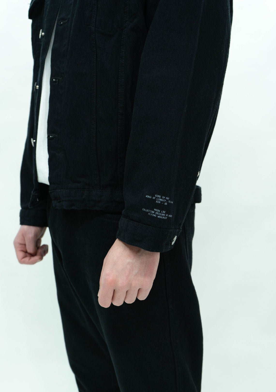 Mainline Black Denim - Wings Of Liberty Clothing