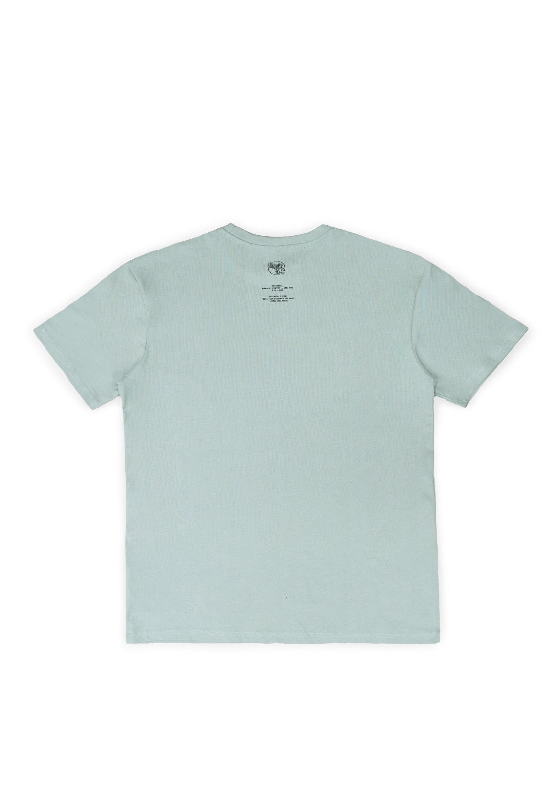 Mist Grey Essential T-Shirt - Wings Of Liberty Clothing
