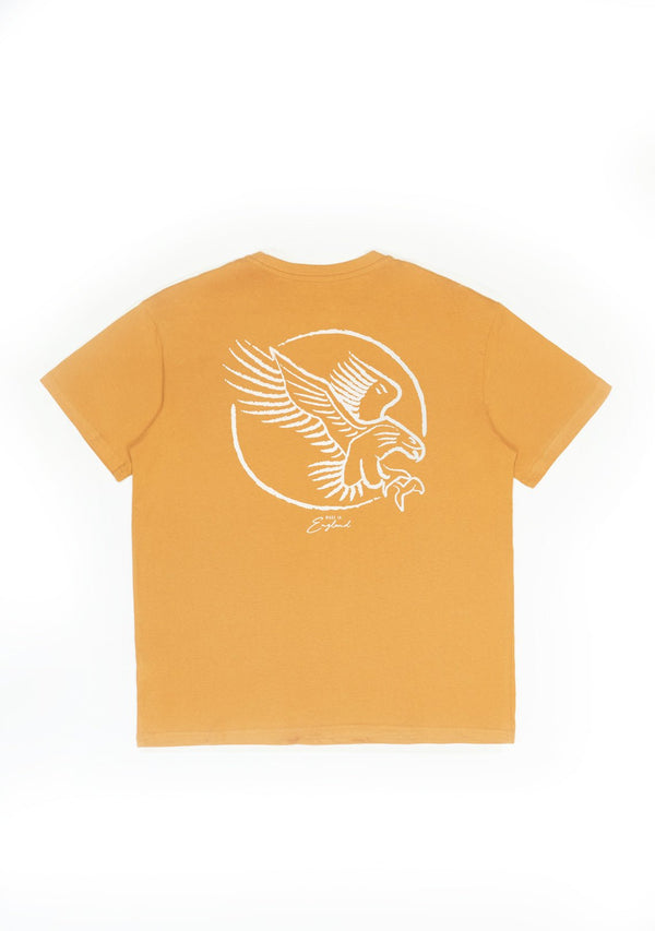 Orange Essential Logo T-Shirt - Wings Of Liberty Clothing