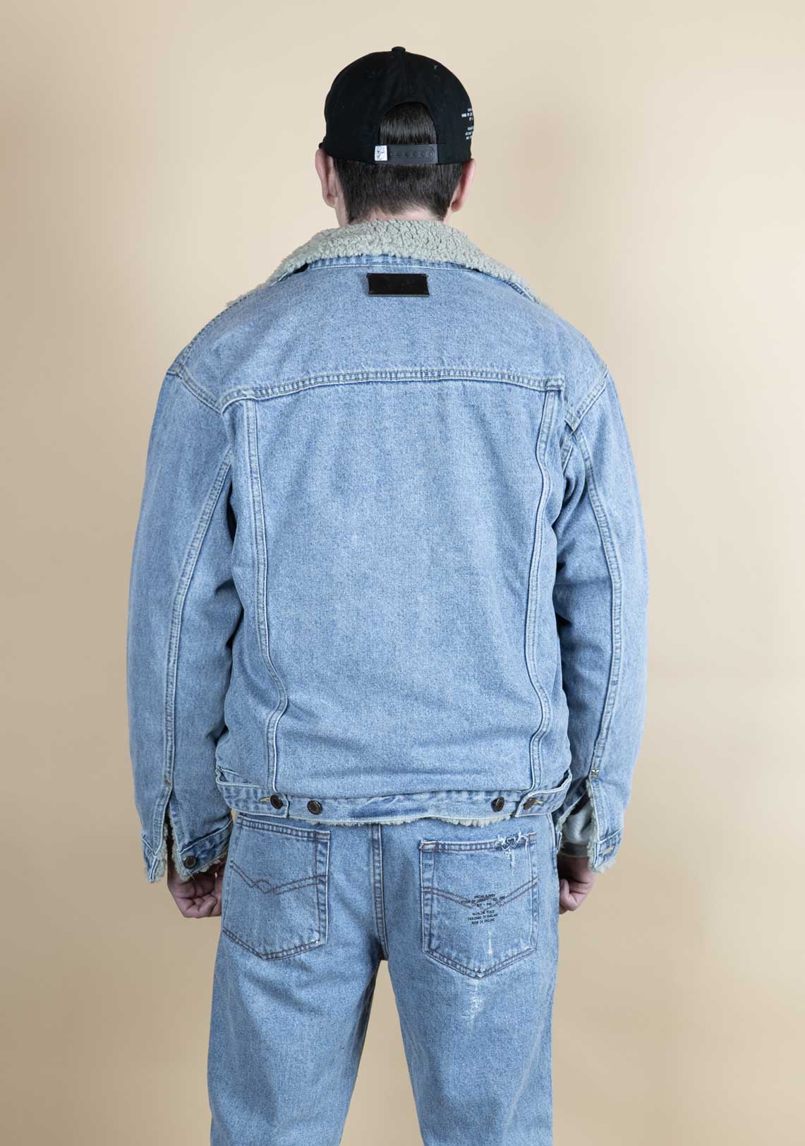 Shearling Denim 2024 Acid Wash Logo- LTD - Wings Of Liberty Clothing