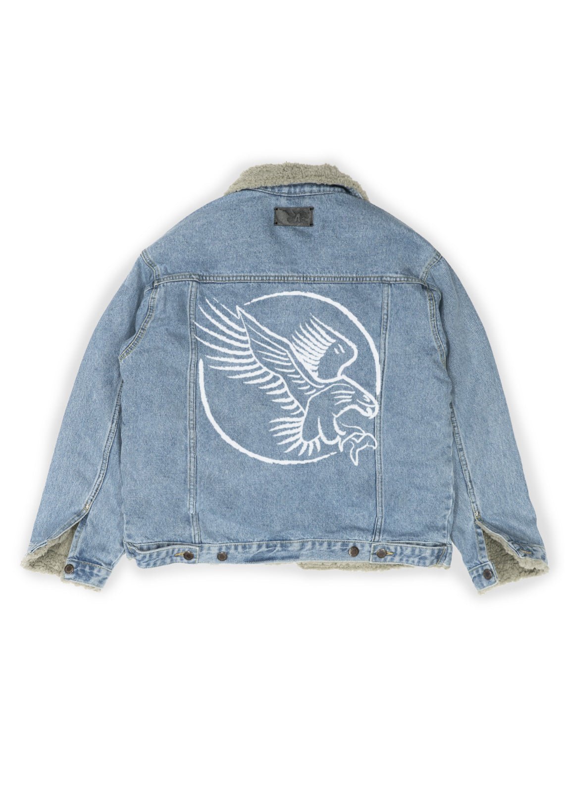 Shearling Denim 2024 Acid Wash Logo- LTD - Wings Of Liberty Clothing