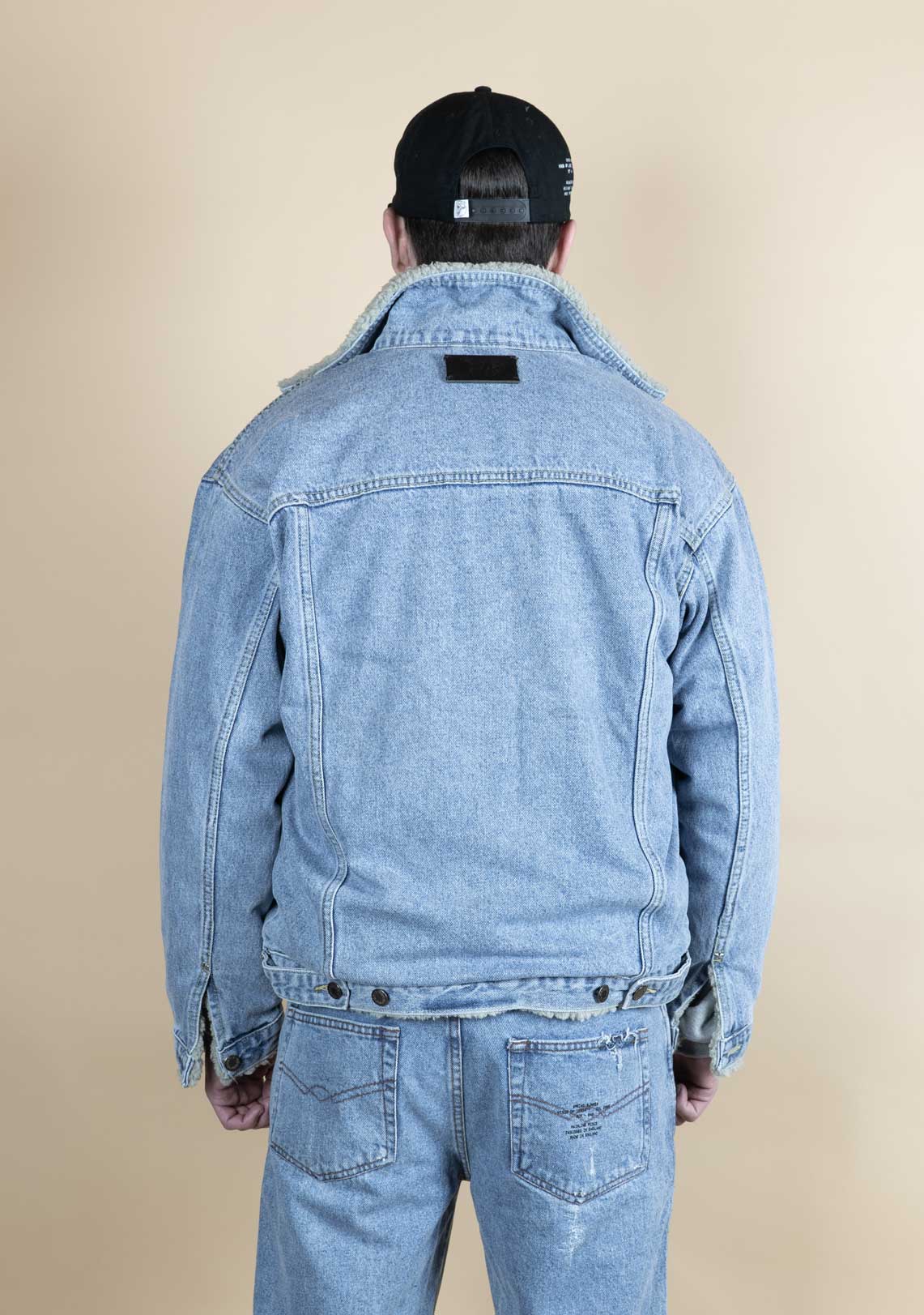 Shearling Denim 2024 Acid Wash Logo- LTD - Wings Of Liberty Clothing