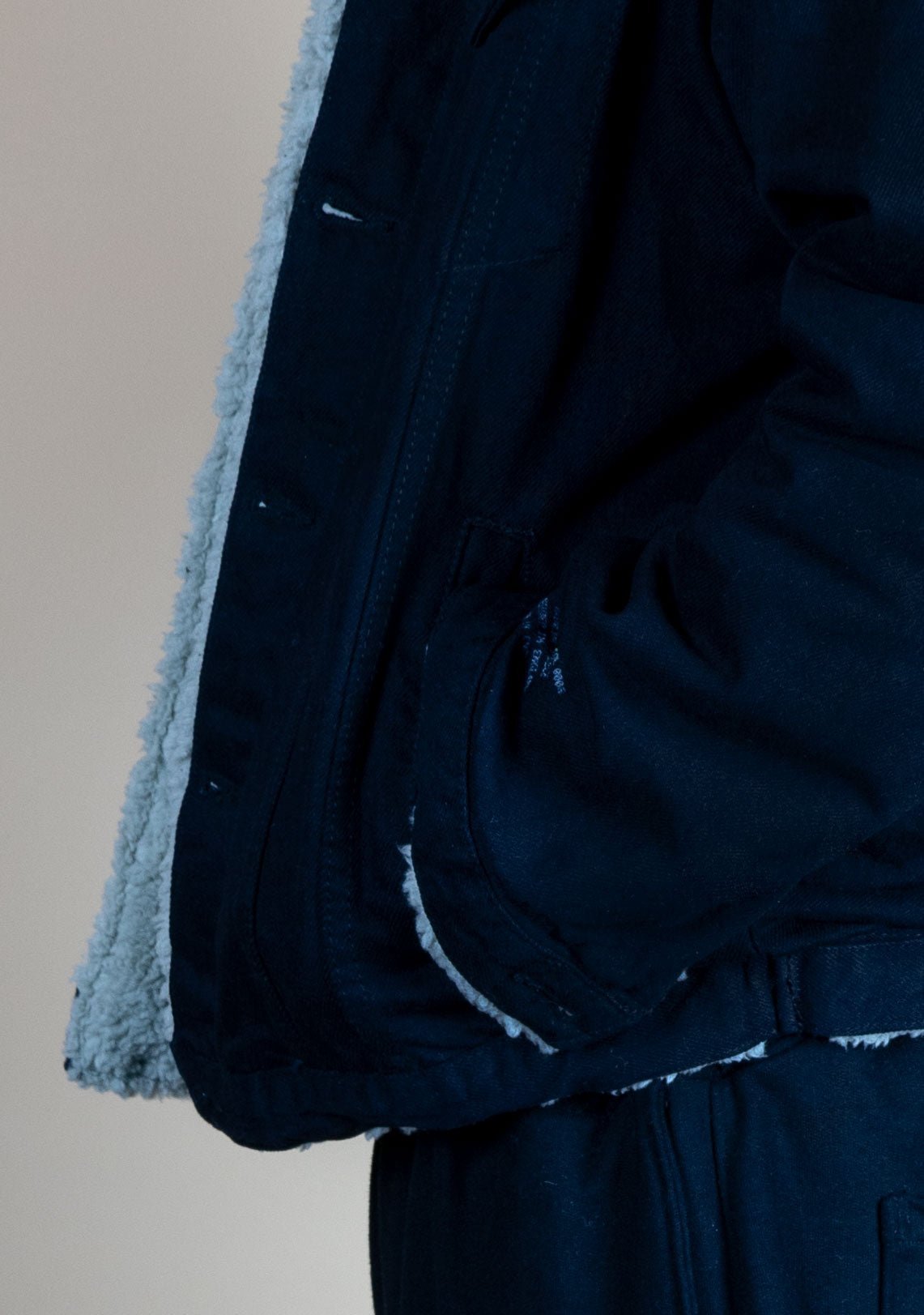 Shearling Denim 2024 Black Logo - LTD - Wings Of Liberty Clothing
