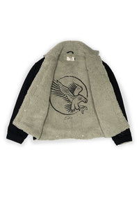 Shearling Denim 2024 Black Logo - LTD - Wings Of Liberty Clothing