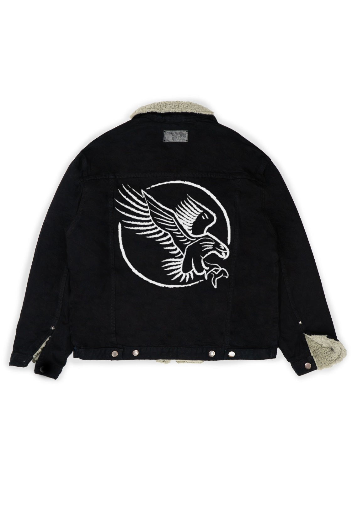 Shearling Denim 2024 Black Logo - LTD - Wings Of Liberty Clothing