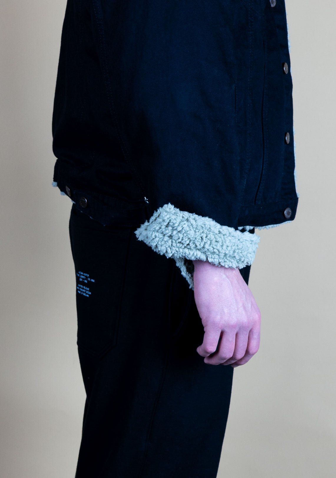 Shearling Denim 2024 Black - LTD - Wings Of Liberty Clothing