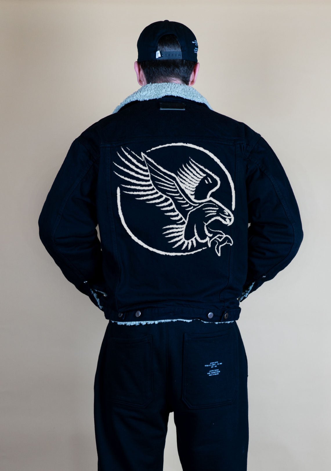 Shearling Denim 2024 Black - LTD - Wings Of Liberty Clothing