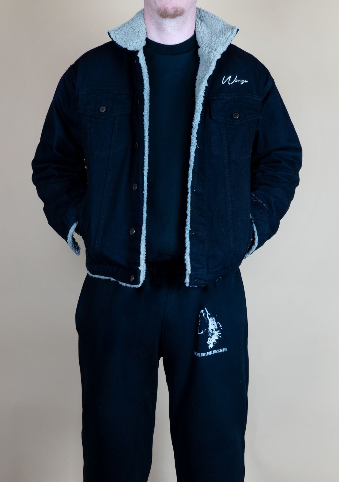 Shearling Denim 2024 Black - LTD - Wings Of Liberty Clothing