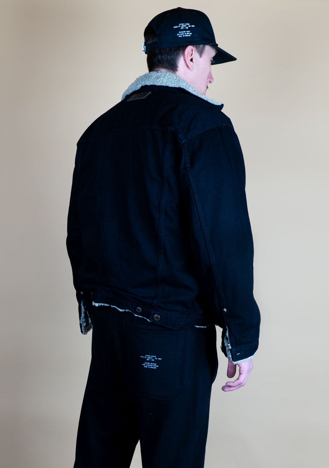 Shearling Denim 2024 Black - LTD - Wings Of Liberty Clothing
